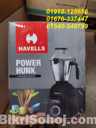 HAVELLS 800W 3-in-1 Power Hunk 3 Jar Mixer Grinder